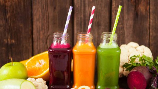 Juice from Vegetables for Natural Beauty