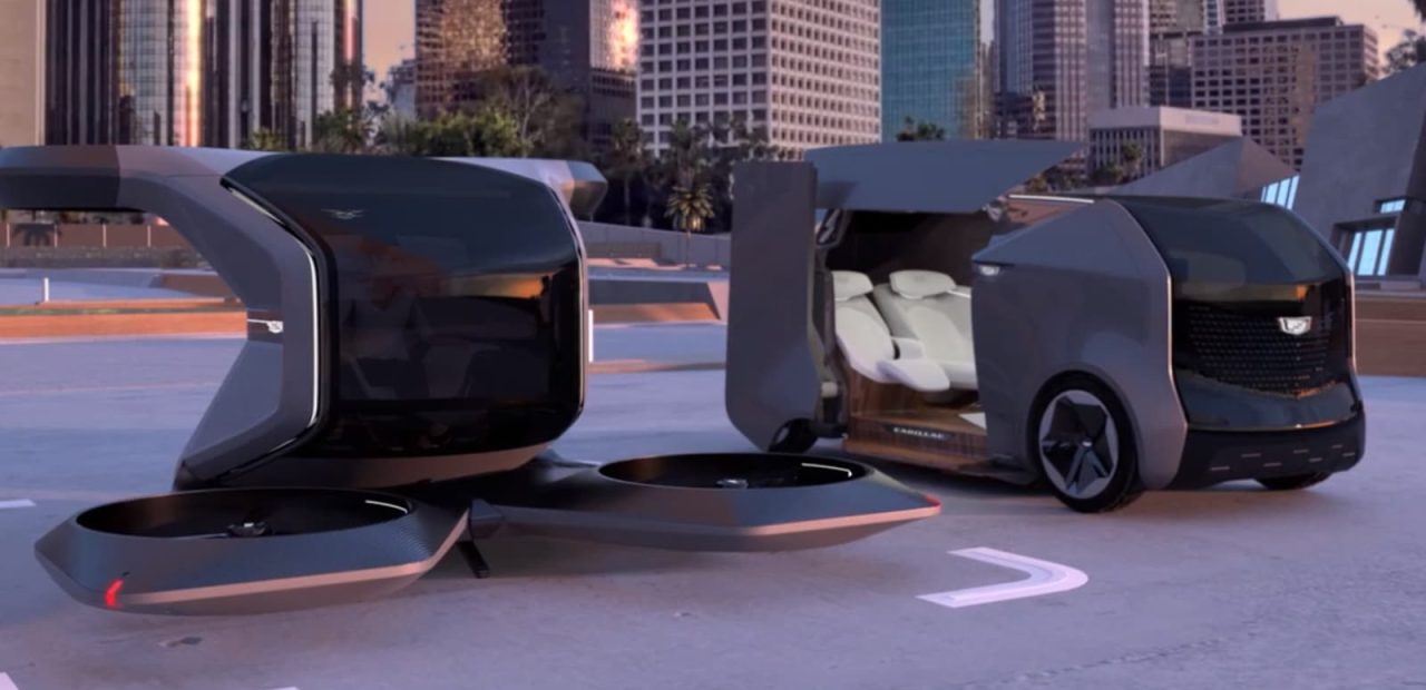 GM Reveals Electric Van and Delves Into Flying Cars