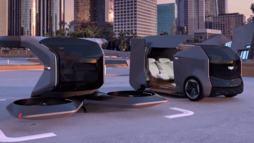 GM Reveals Electric Van and Delves Into Flying Cars