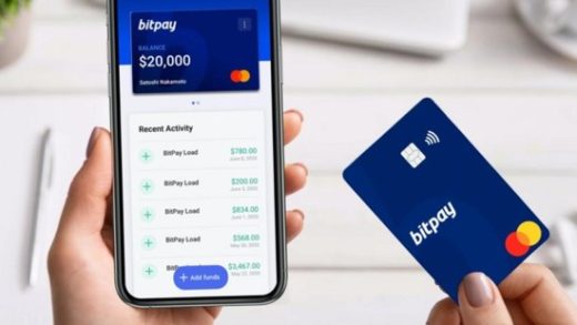 BitPay adds Apple Pay support for its prepaid Mastercard which allows users to instantly convert their cryptocurrencies into fiat to pay for goods and services (Corinne Reichert/CNET)
