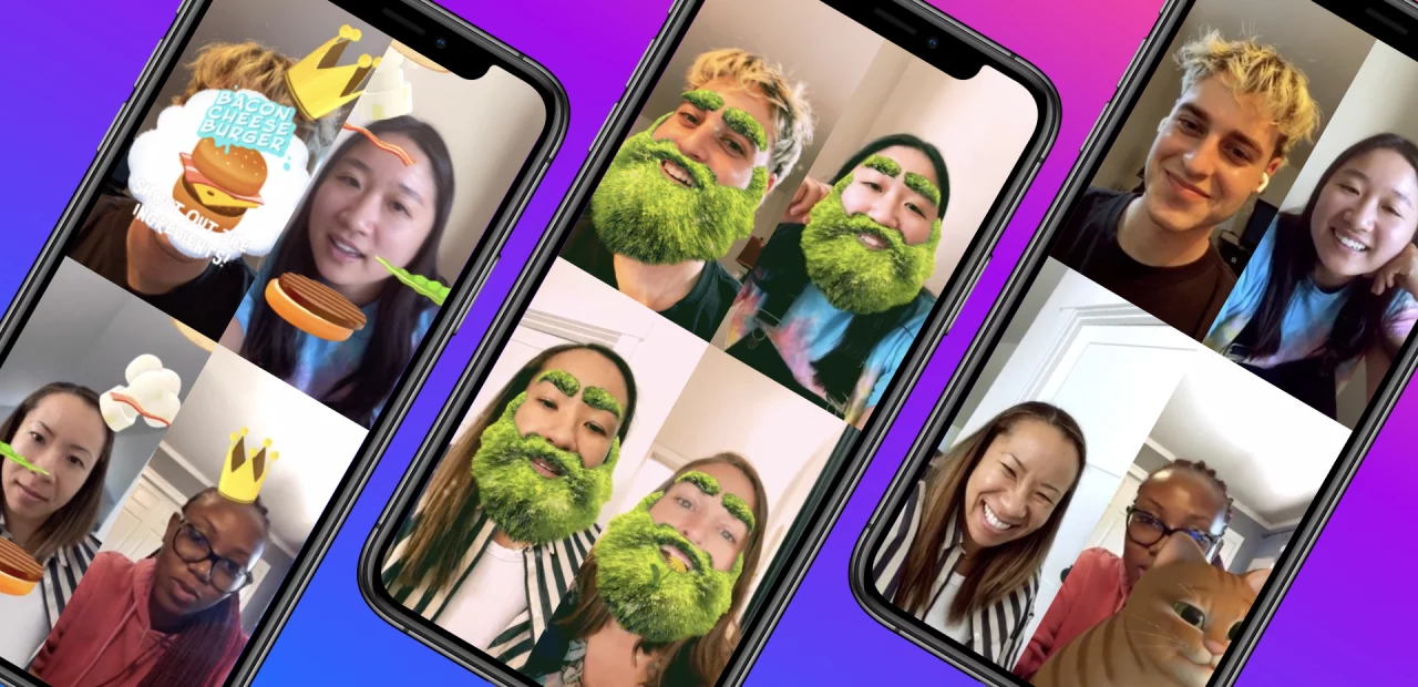 Facebook says Messenger and Instagram will get deeper support for shared AR effects and games in video calls; Facebook's SparkAR platform now has 600K creators (Scott Stein/CNET)