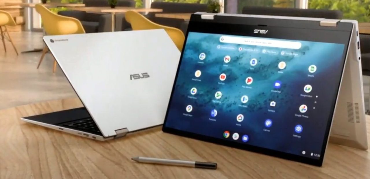 Asus announces Chromebook Flip CX9 for enterprises, with Titan C security, and CX5 for students, both equipped with Intel 11th-gen Core i7 and Iris Xe graphics (John Callaham/Android Authority)