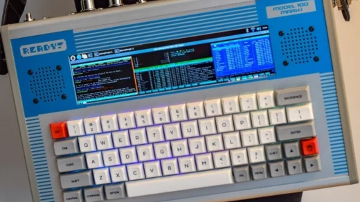 Can 'Ready' Crowdfund a Raspberry Pi Cyberdeck Enclosure for Cyberpunk Enthusiasts